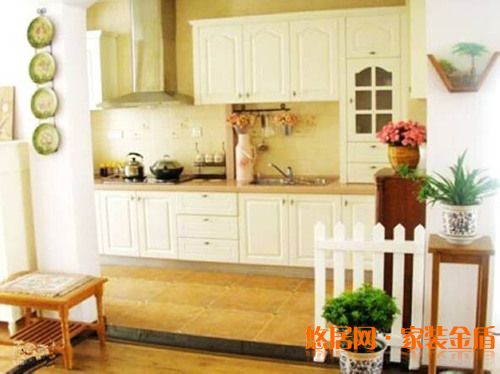 韓式田園裝修設計廚房