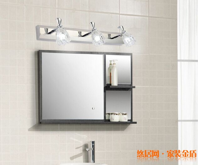 鏡前燈怎樣安裝