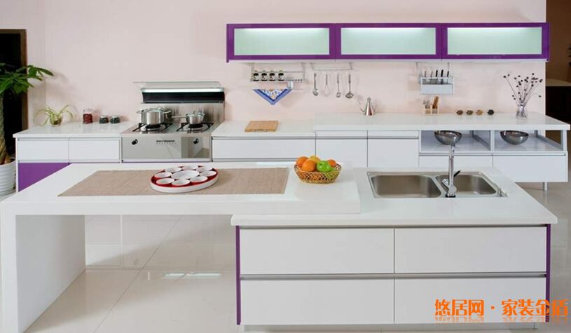 水晶石櫥柜臺(tái)面