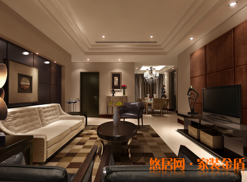 陰面客廳增加采光度