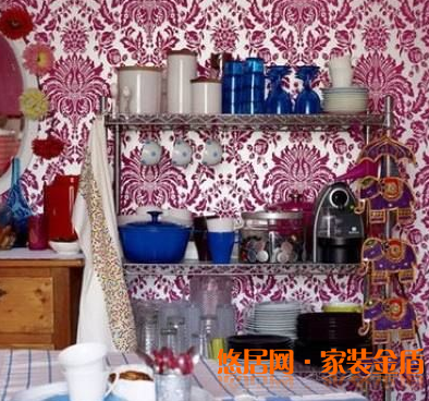 敞開式廚房隔斷效果圖