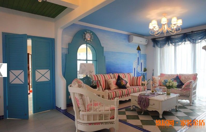 地中海風(fēng)格裝修效果圖